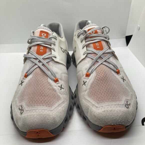 ON Cloud X Shift Mens Size 9  Gray Orange Athletic Running Shoes Sneakers main image 11